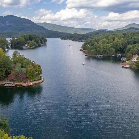 Russell'S Fort At White Oak Point: Historical Cabin On Lake Lure, Luxury, Direct Lake Access!别墅 外观 照片
