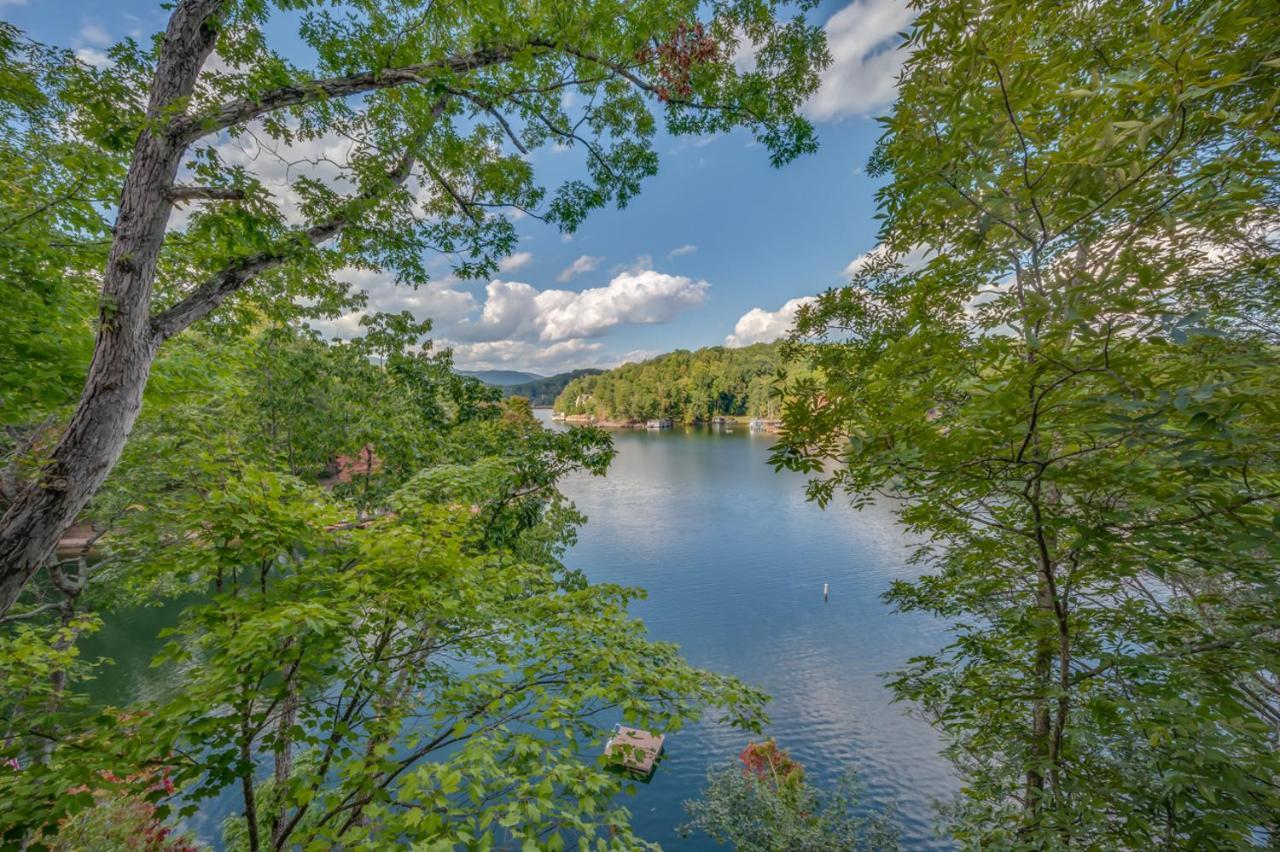 Russell'S Fort At White Oak Point: Historical Cabin On Lake Lure, Luxury, Direct Lake Access!别墅 外观 照片