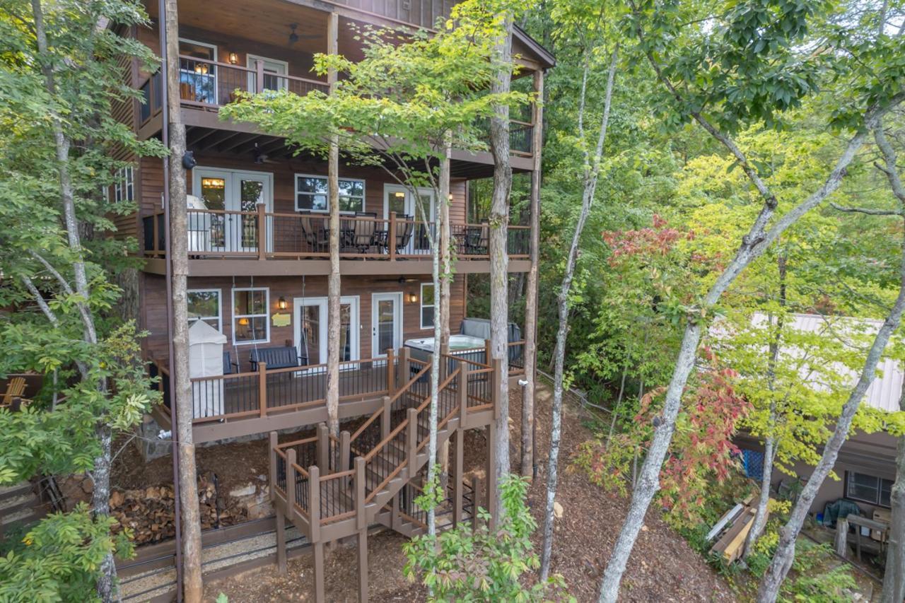 Russell'S Fort At White Oak Point: Historical Cabin On Lake Lure, Luxury, Direct Lake Access!别墅 外观 照片
