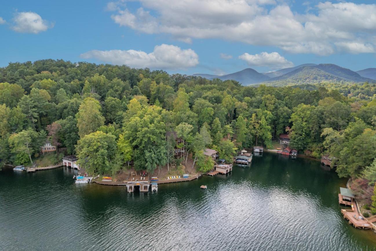 Russell'S Fort At White Oak Point: Historical Cabin On Lake Lure, Luxury, Direct Lake Access!别墅 外观 照片